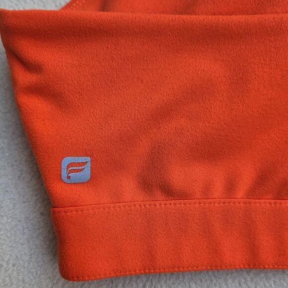 Fabletics Adele Racerback High Support Sports Bra Orange - Picture 10 of 12